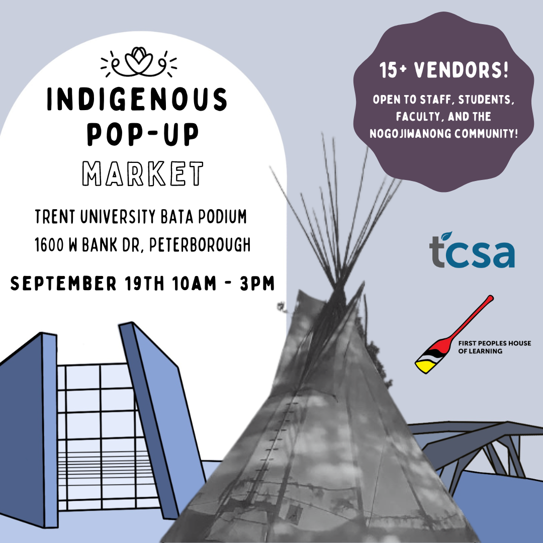 Indigenous Pop-Up Market  Event Poster 