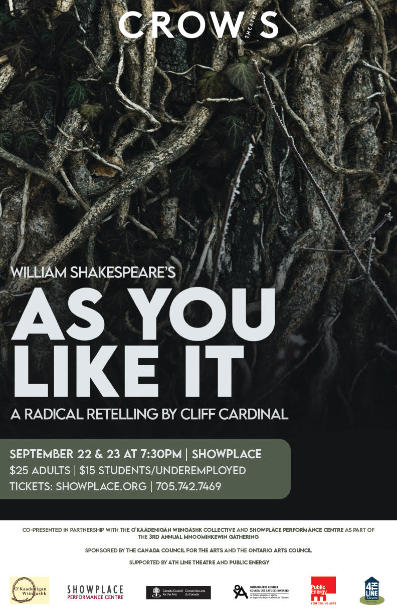 As you like it event poster 